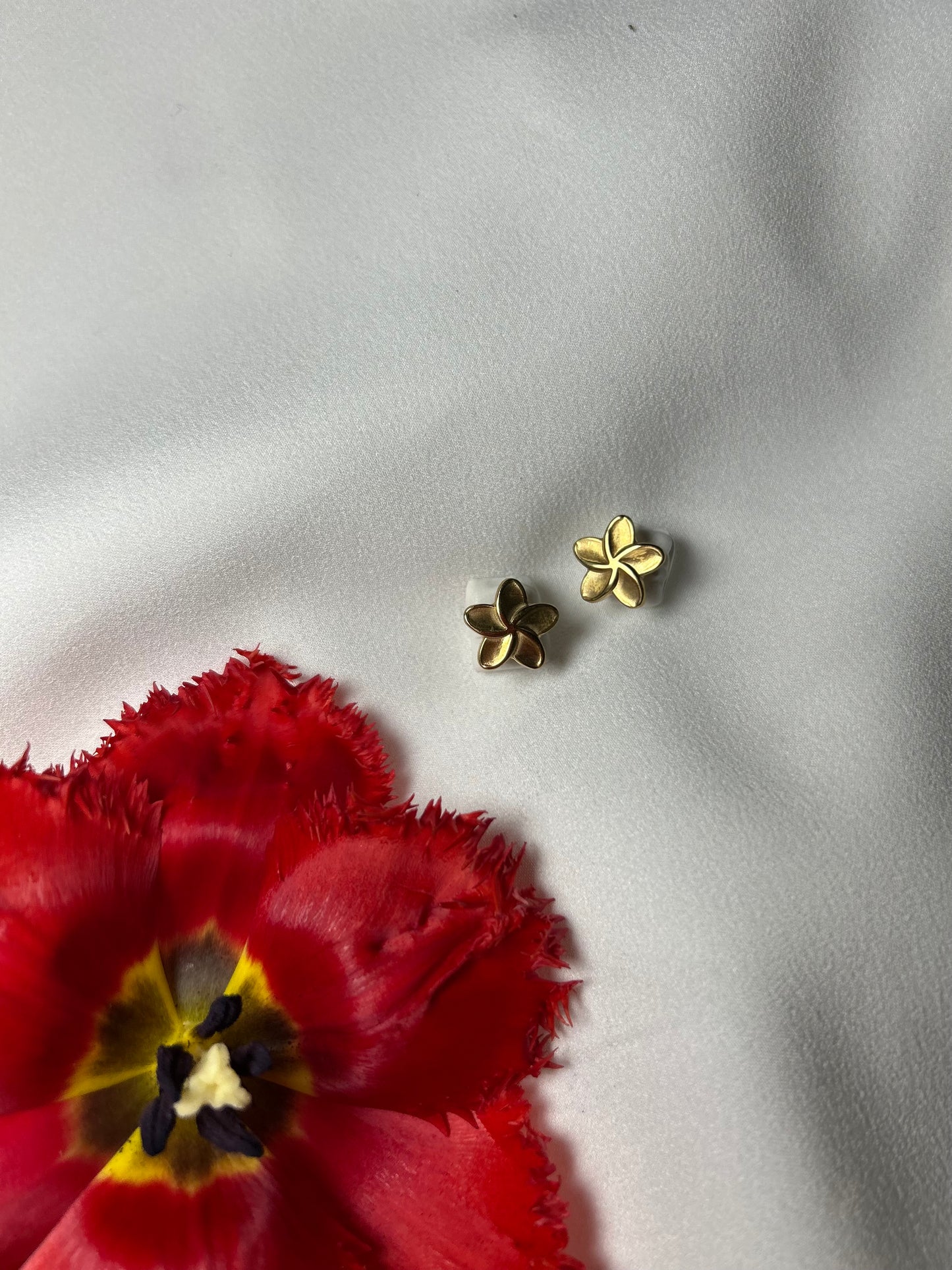 Lucey - Boucle d'oreille fleur