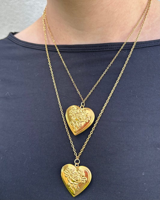collier coeur qui s'ouvre 